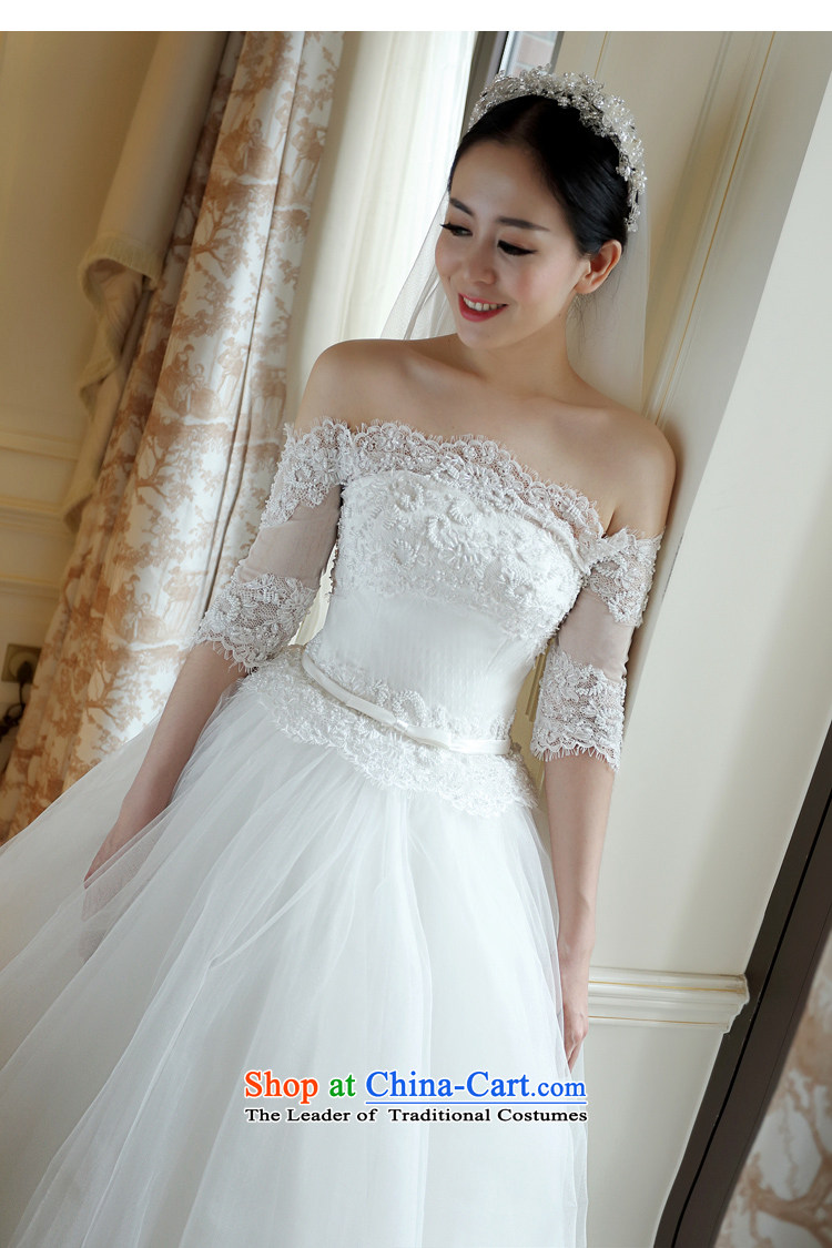 Kyrgyz-US married arts wedding dresses Summer 2015 new Korean word shoulder lace video thin marriage bride wedding white 9.78 trillion M picture, prices, brand platters! The elections are supplied in the national character of distribution, so action, buy now enjoy more preferential! As soon as possible.