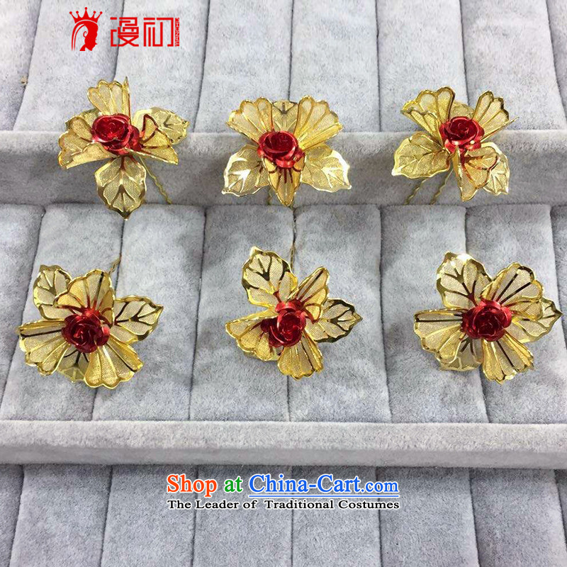 The beginning of the new man u-card-issuing bride qipao Sau Wo Service head-dress ornaments of the bride-photo building supplies gold Style 1, diffuse early shopping on the Internet has been pressed.