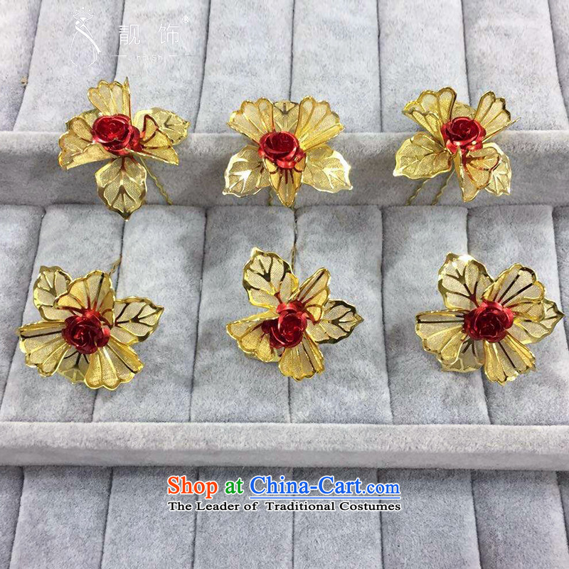 The beginning of the new man u-card-issuing bride qipao Sau Wo Service head-dress ornaments of the bride-photo building supplies gold style 2 talks trim (JINGSHI) , , , shopping on the Internet