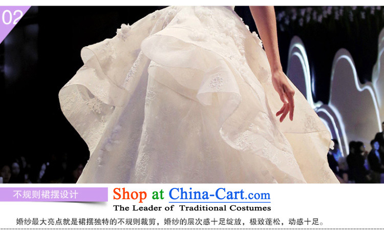 2015 Autumn and winter new stylish Western slotted shoulder wedding dresses long tail retro Palace Grand tail tail M picture, prices, brand platters! The elections are supplied in the national character of distribution, so action, buy now enjoy more preferential! As soon as possible.