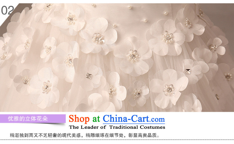 2015 Autumn and winter new stylish Korean version manually flowers wedding dresses long tail large graphics thin large Sau San tail 200CM TAIL XL Photo, prices, brand platters! The elections are supplied in the national character of distribution, so action, buy now enjoy more preferential! As soon as possible.