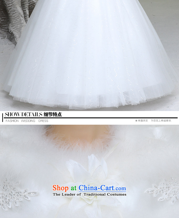 The privilege of serving-leung winter wedding dresses new bride replacing wedding dresses 2015 large long-sleeved to align a White XL Pictures field shoulder, prices, brand platters! The elections are supplied in the national character of distribution, so action, buy now enjoy more preferential! As soon as possible.