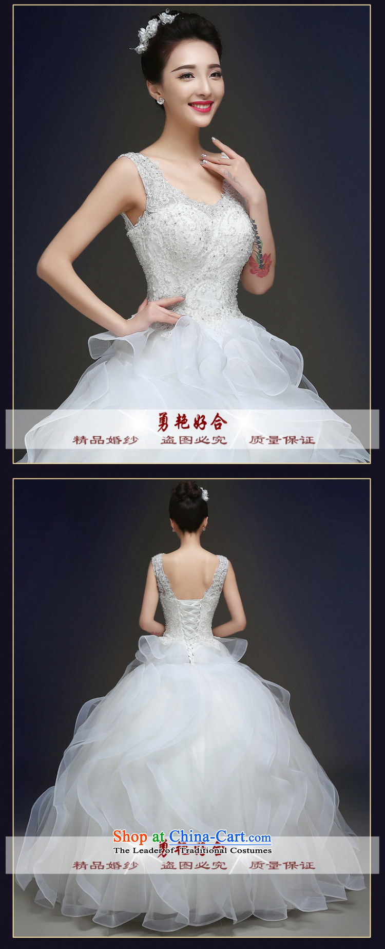 Yong-yeon and autumn and winter wedding dresses 2015 new Korean shoulders minimalist align to marriages straps bon bon skirt white made no allowance picture size, prices, brand platters! The elections are supplied in the national character of distribution, so action, buy now enjoy more preferential! As soon as possible.