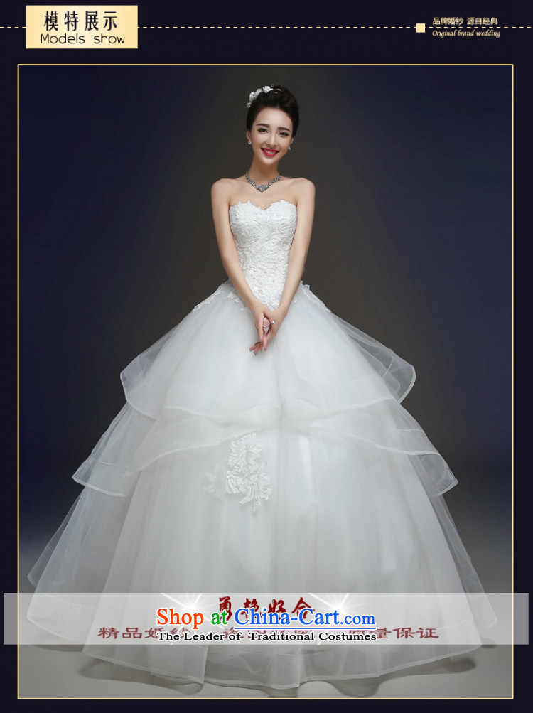 Yong-yeon and autumn and winter wedding dresses new marriages and chest 2015 lace straps to align the Korean female Sau San made no size white returning picture, prices, brand platters! The elections are supplied in the national character of distribution, so action, buy now enjoy more preferential! As soon as possible.