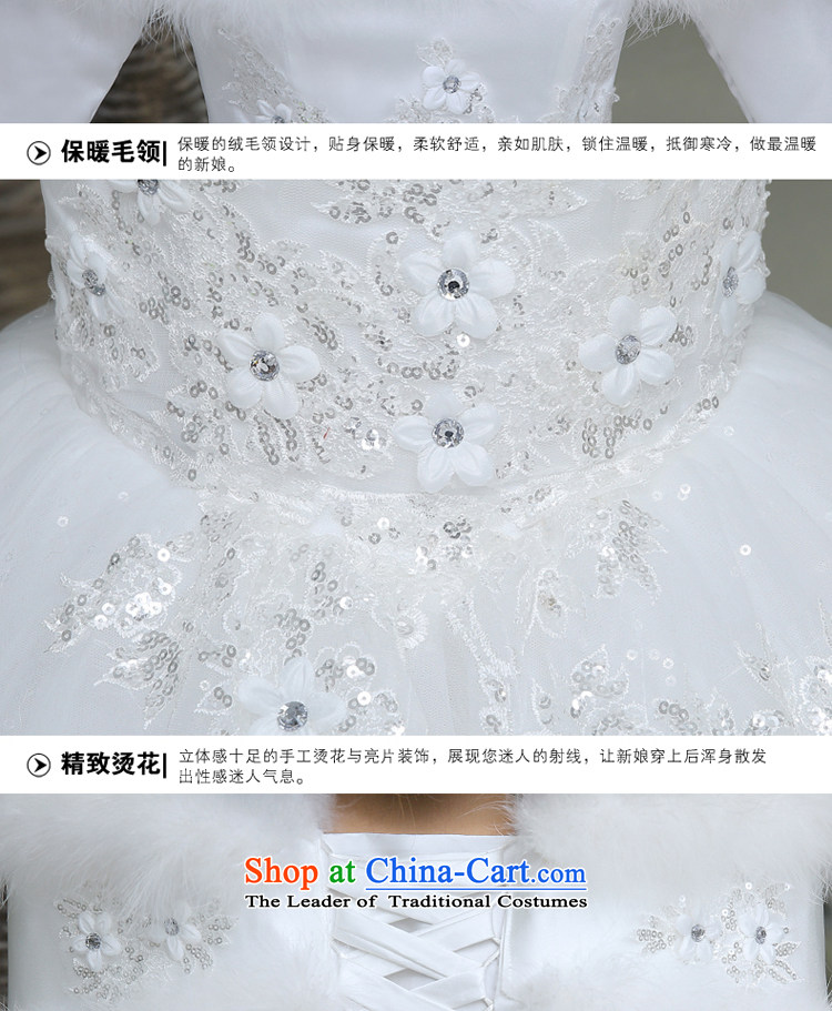 The privilege of serving-leung winter wedding dresses wedding dress bride with new large long-sleeved align to shoulder a White 2XL Photo, prices, brand platters! The elections are supplied in the national character of distribution, so action, buy now enjoy more preferential! As soon as possible.