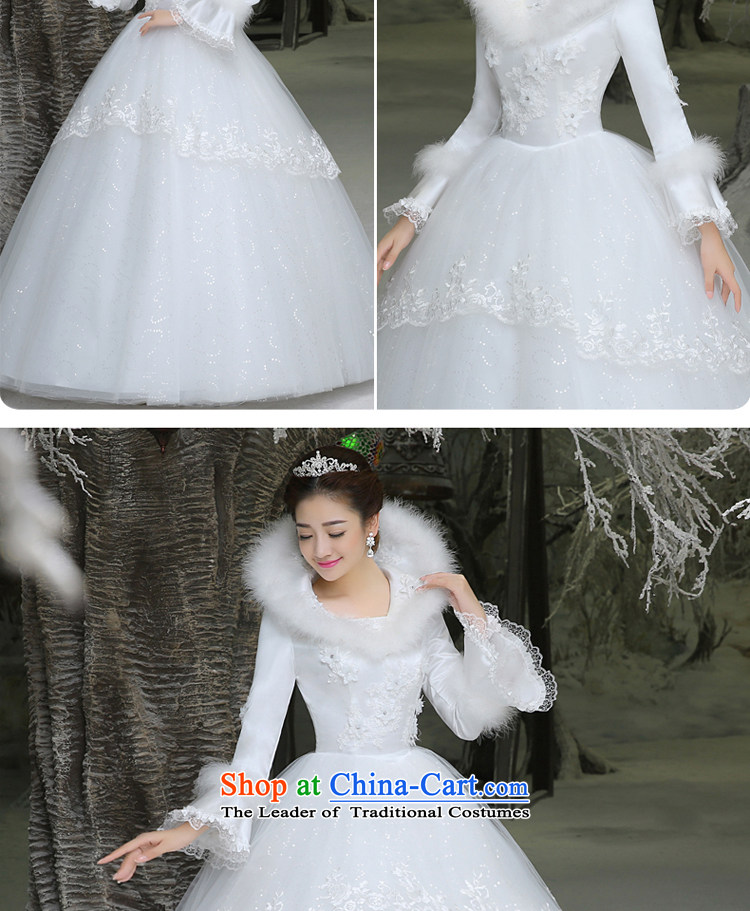 The privilege of serving-leung winter wedding dresses new bride wedding dress larger long-sleeved Korean minimalist white M to align the picture, prices, brand platters! The elections are supplied in the national character of distribution, so action, buy now enjoy more preferential! As soon as possible.