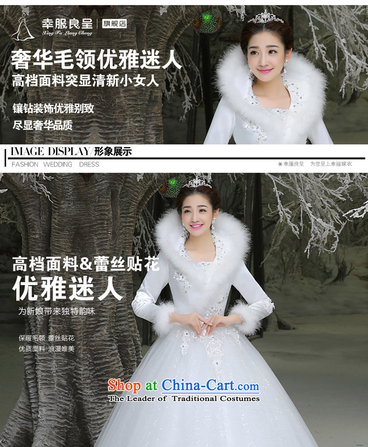 The privilege of serving-leung winter bride wedding dresses wedding dress new long-sleeved large Korean to align the minimalist white M picture, prices, brand platters! The elections are supplied in the national character of distribution, so action, buy now enjoy more preferential! As soon as possible.