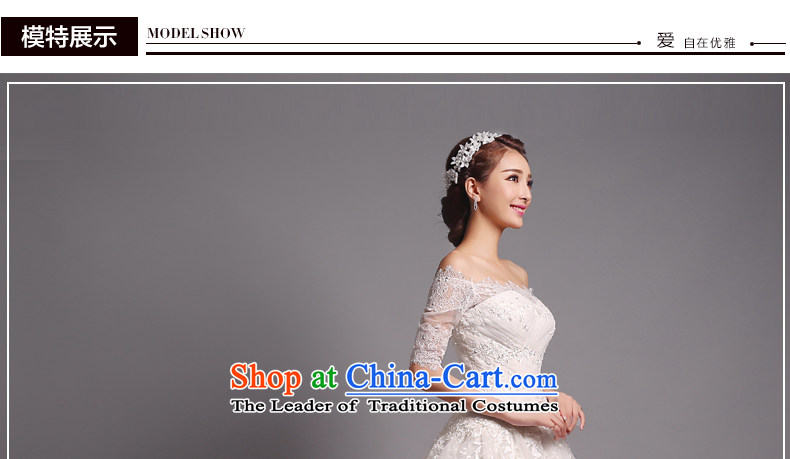 The word tslyzm bride shoulder length tail wedding dresses in cuff new 2015 autumn and winter married Korean style graphics thin long-sleeved Sau San tail 120cm XL Photo, prices, brand platters! The elections are supplied in the national character of distribution, so action, buy now enjoy more preferential! As soon as possible.