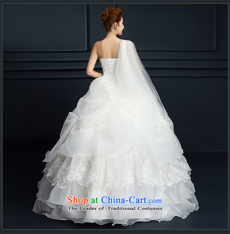 Su Xiang Edge 2015 new stylish wedding dresses Korean style to align the shoulder larger Fat MM video thin wedding tail L picture, prices, brand platters! The elections are supplied in the national character of distribution, so action, buy now enjoy more preferential! As soon as possible.