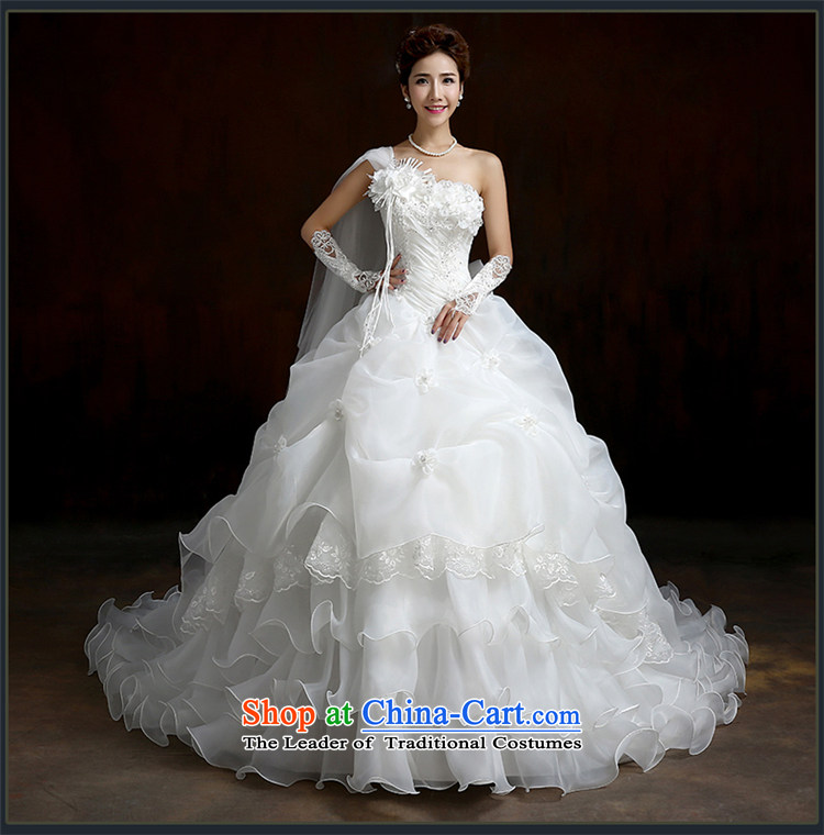 Su Xiang Edge 2015 new stylish wedding dresses Korean style to align the shoulder larger Fat MM video thin wedding tail L picture, prices, brand platters! The elections are supplied in the national character of distribution, so action, buy now enjoy more preferential! As soon as possible.