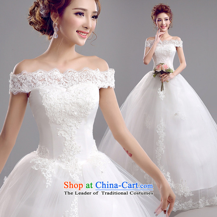 Korean bridal lace a shoulder straps back to align the princess wedding dresses 2015 won the new 5956 version XXL package returning picture, prices, brand platters! The elections are supplied in the national character of distribution, so action, buy now enjoy more preferential! As soon as possible.