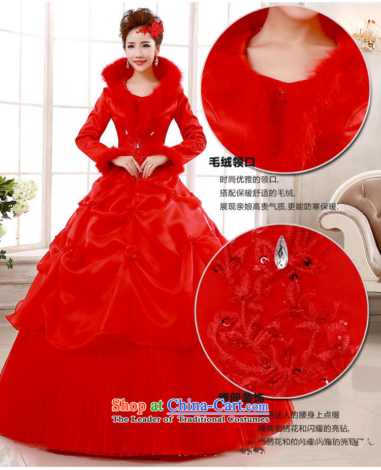 Yet, a winter wedding dresses 2014 new winter long-sleeved thick cotton plus wedding winter bride winter) red package YSB2081 XL Photo, prices, brand platters! The elections are supplied in the national character of distribution, so action, buy now enjoy more preferential! As soon as possible.