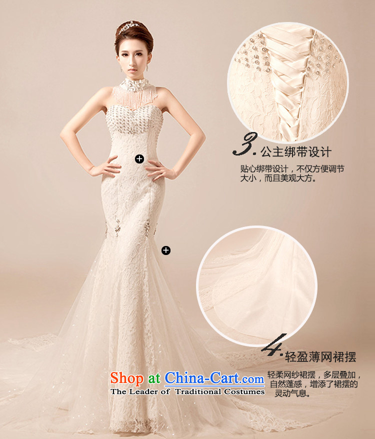 Ferrara tail crowsfoot wedding dresses Korea 2015 summer edition stylish bride tail white breast tissue straps S(1 Diamond Gauge 9) Picture, prices, brand platters! The elections are supplied in the national character of distribution, so action, buy now enjoy more preferential! As soon as possible.