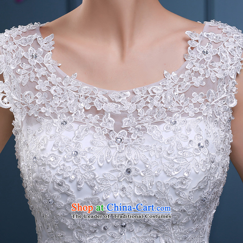 Tim hates makeup and 2015 New wedding dress winter marriages wedding tail wedding lace large wedding dresses HS012 white XXL, Tim hates makeup and shopping on the Internet has been pressed.