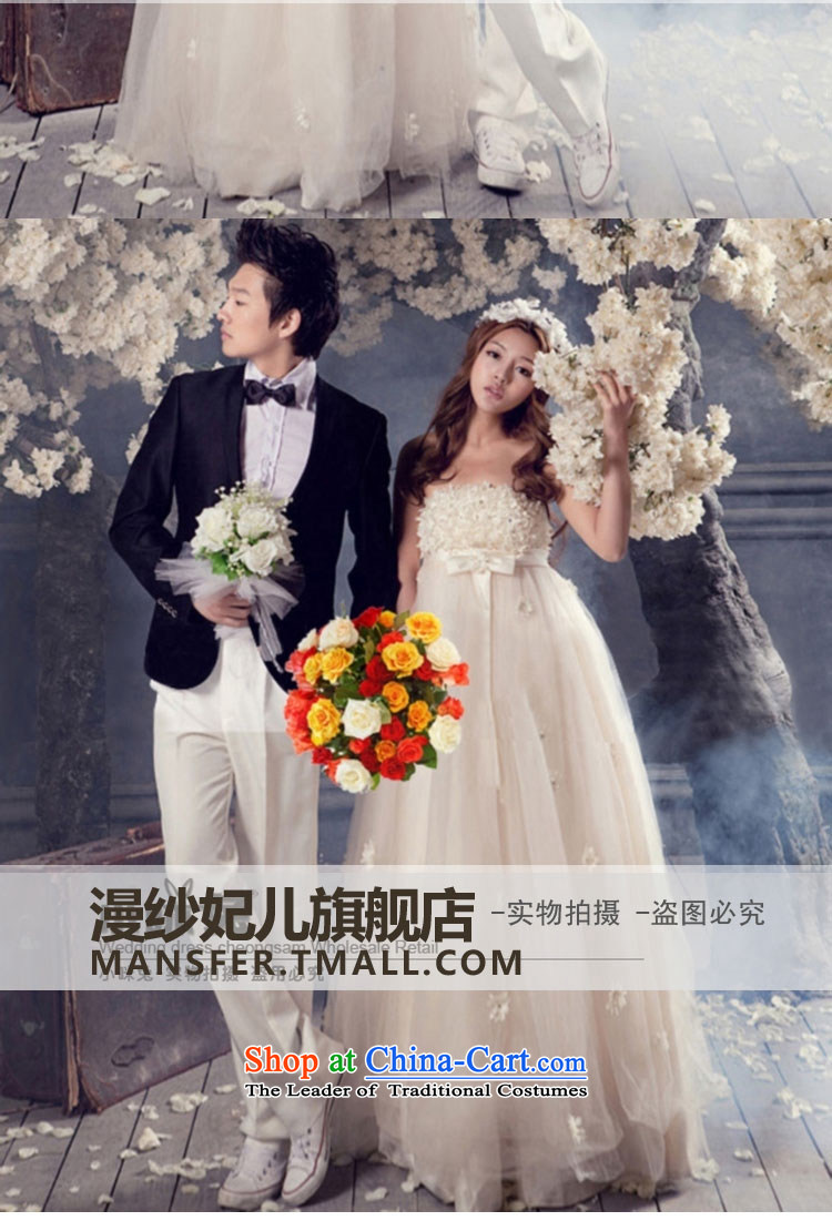 Seal Jiang pregnant women wedding dresses 2015 winter new Korean Top Loin of winter pregnant women and wedding chest to bride wedding dress Winter Female champagne color S picture, prices, brand platters! The elections are supplied in the national character of distribution, so action, buy now enjoy more preferential! As soon as possible.