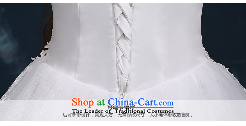 Wedding dress 2015 new winter trendy first field to align the shoulder marriages wedding lace straps large white M picture, prices, brand platters! The elections are supplied in the national character of distribution, so action, buy now enjoy more preferential! As soon as possible.