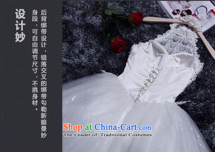 Ferrara wedding dresses 2015 new autumn Korean Word Hangs must also shoulder the winter wedding tail align to marriages video thin tail + shawl M(2 feet) Picture, prices, brand platters! The elections are supplied in the national character of distribution, so action, buy now enjoy more preferential! As soon as possible.