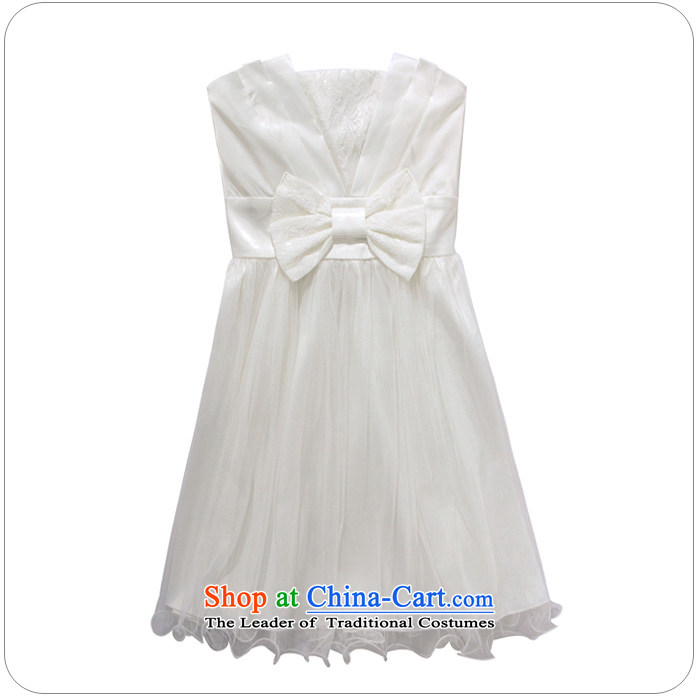 Of the Korean version of the new 2015 reft of short, under the auspices of marriage bridesmaid sisterly large drives in Princess Victoria code yarn yarn wedding dresses and chest dresses 3828 m White are code pictures, prices, brand platters! The elections are supplied in the national character of distribution, so action, buy now enjoy more preferential! As soon as possible.