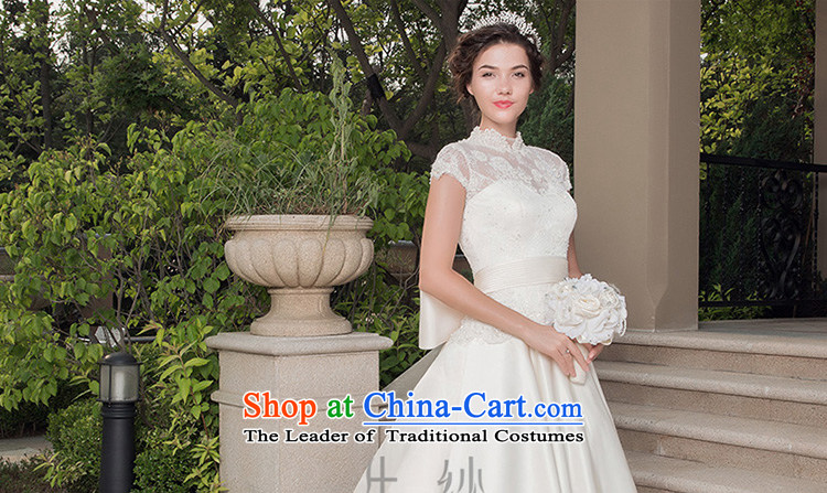 The new 2015 winter retro shawl lace high collar package shoulder luxury long tail advanced customization wedding 401501263-1 175/96A white 30 days pre-sale picture, prices, brand platters! The elections are supplied in the national character of distribution, so action, buy now enjoy more preferential! As soon as possible.
