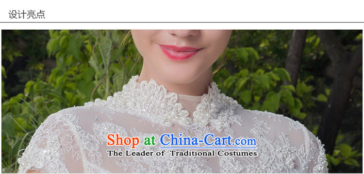 The new 2015 winter retro shawl lace high collar package shoulder luxury long tail advanced customization wedding 401501263-1 175/96A white 30 days pre-sale picture, prices, brand platters! The elections are supplied in the national character of distribution, so action, buy now enjoy more preferential! As soon as possible.