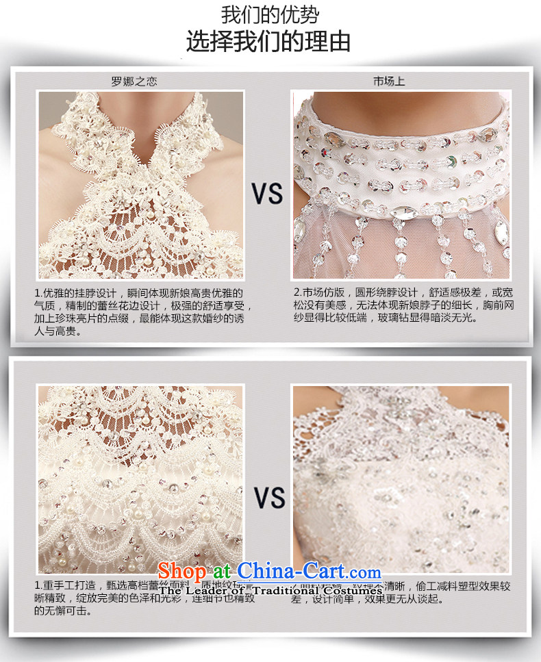 Wedding dress autumn 2015 new Korean Word Hangs must also shoulder the winter wedding tail align to marriages video thin elegant hanging also manually beaded water drilling White M picture, prices, brand platters! The elections are supplied in the national character of distribution, so action, buy now enjoy more preferential! As soon as possible.