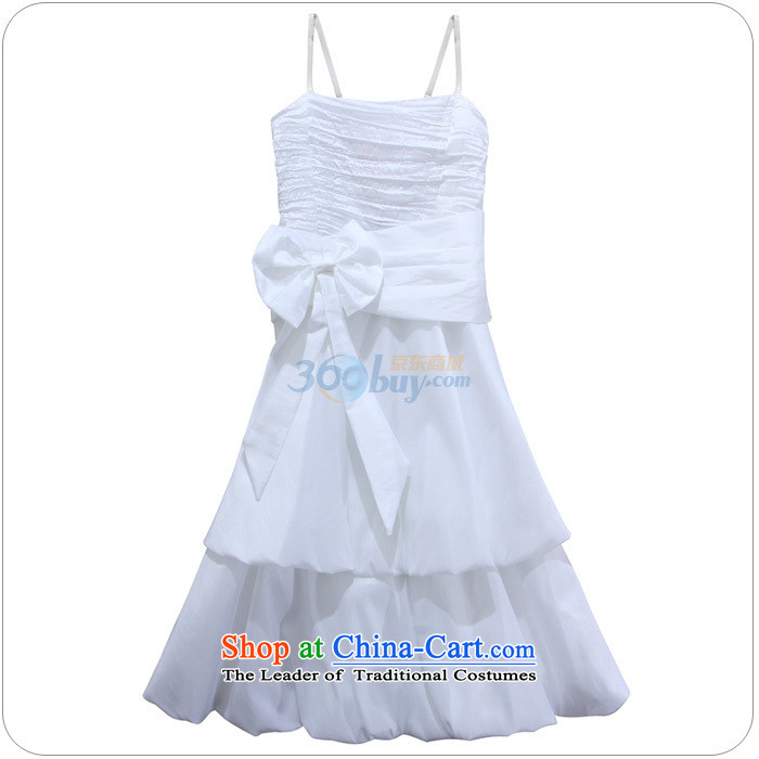 Of the 2015 Korean glued to the new women's Short, banquet moderator performances of noble and elegant stylish bow knot Victoria lanterns wrinkle small dress skirt 3,659 White XXL picture, prices, brand platters! The elections are supplied in the national character of distribution, so action, buy now enjoy more preferential! As soon as possible.
