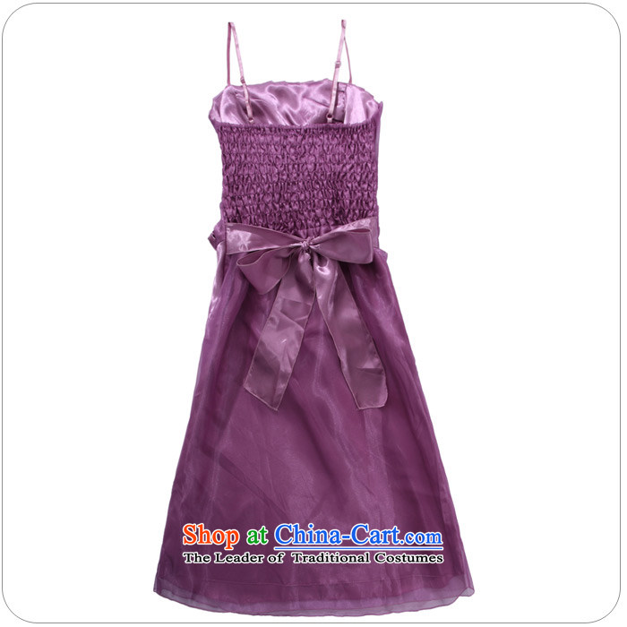 Of the 2015 Korean glued to the new women's long banquet hosted a dinner drink billowy flounces straps for larger small dress evening dress skirt are code pictures3813 purple, prices, brand platters! The elections are supplied in the national character of distribution, so action, buy now enjoy more preferential! As soon as possible.