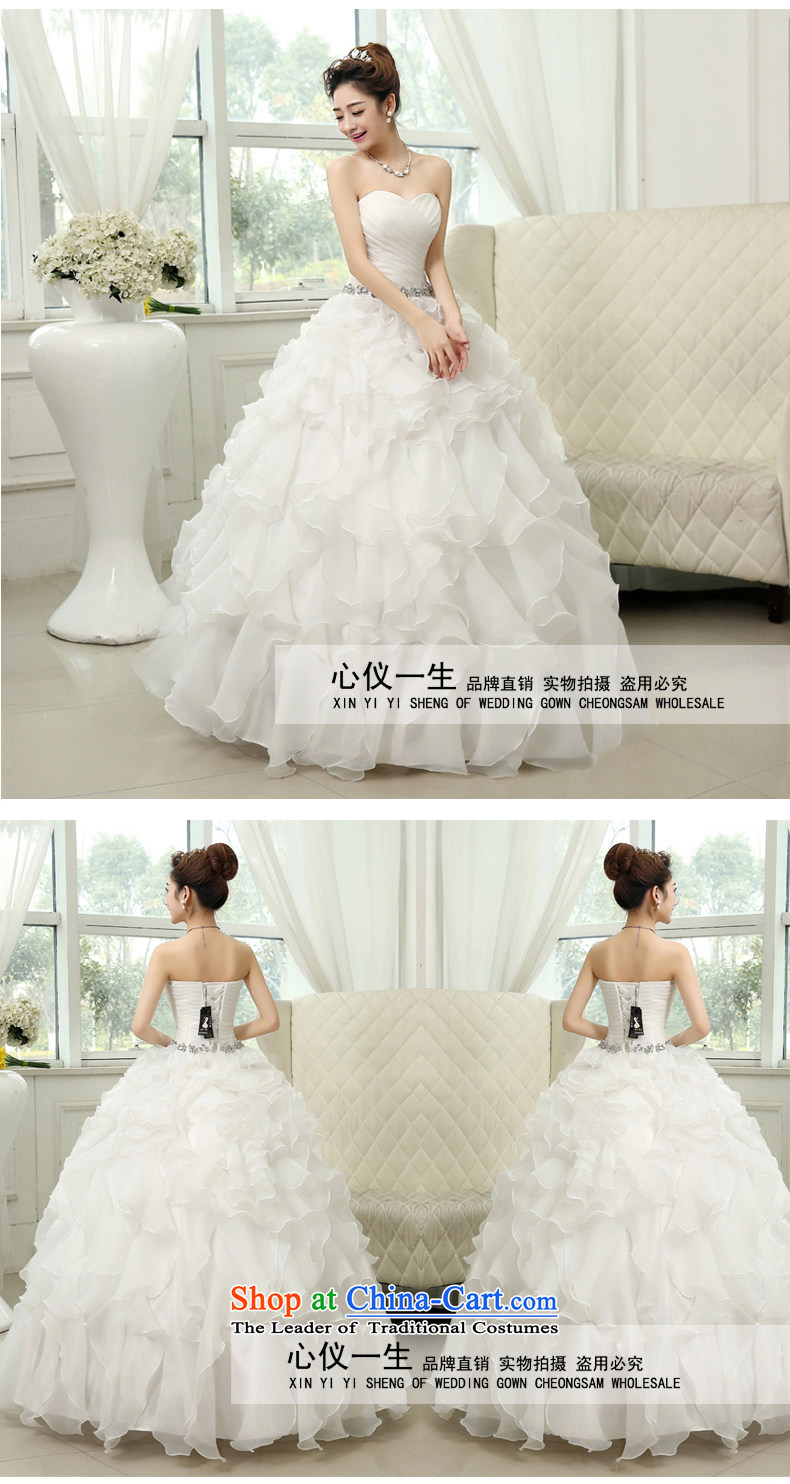 On the first of the wedding dress 2015 new Korean wiping the chest straps V-neck to align the wedding autumn and winter marriages wedding white L picture, prices, brand platters! The elections are supplied in the national character of distribution, so action, buy now enjoy more preferential! As soon as possible.