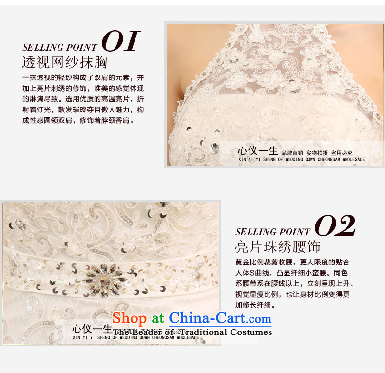 On the first of the wedding dress 2015 new spring Korean lace straps for larger video thin dress Hang Sau San also crowsfoot long tail wedding pictures, price XL white, brand platters! The elections are supplied in the national character of distribution, so action, buy now enjoy more preferential! As soon as possible.