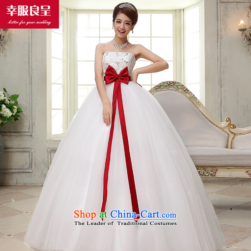 The privilege of serving-leung wedding dresses 2015 new bride Korean Top Loin of pregnant women married Mary Magdalene chest code thick mm white wedding $+48 3 piece concept package by 2XL-- province, as a $10 Service-leung , , , shopping on the Internet