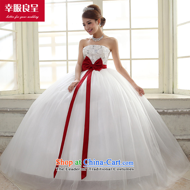 The privilege of serving-leung wedding dresses 2015 new bride Korean Top Loin of pregnant women married Mary Magdalene chest code thick mm white wedding $+48 3 piece concept package by 2XL-- province, as a $10 Service-leung , , , shopping on the Internet