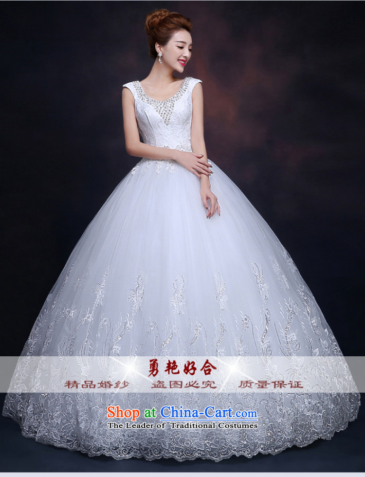 Yong-yeon and shoulders wedding dresses bon bon skirt the new 2015 White Lace Princess Bride straps to align the wedding White XL Photo, prices, brand platters! The elections are supplied in the national character of distribution, so action, buy now enjoy more preferential! As soon as possible.