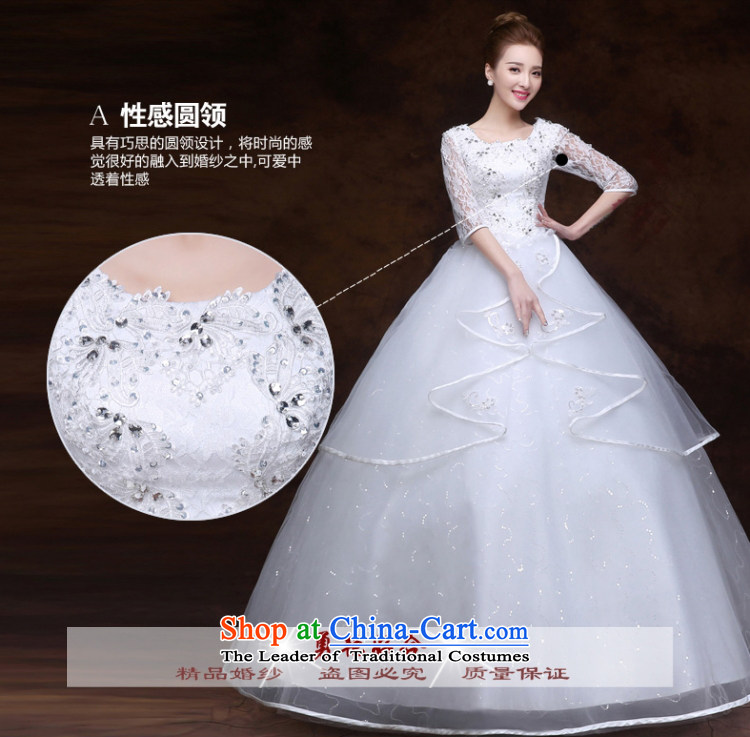 Yong-yeon and wedding dresses new Korean brides white 2015 to align the large number of autumn and winter cuff strap White XXL wedding pictures, prices, brand platters! The elections are supplied in the national character of distribution, so action, buy now enjoy more preferential! As soon as possible.