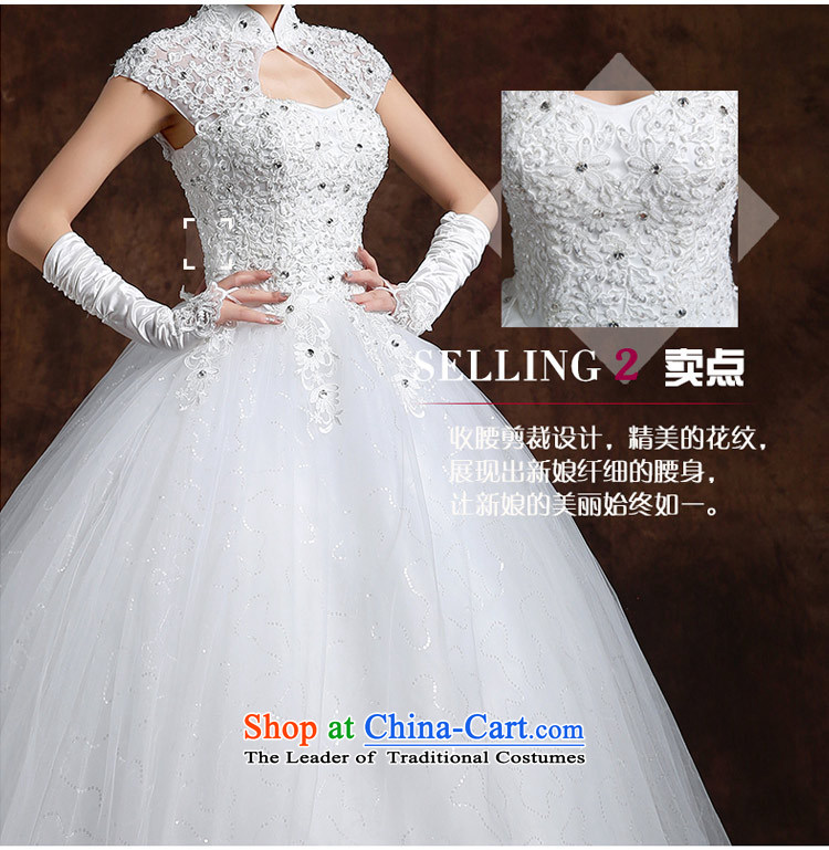 Jiang wedding dresses seal 2015 winter new Korean marriages wedding dresses white lace package shoulder straps for larger to align the princess bon bon skirt thin white M Sau San video picture, prices, brand platters! The elections are supplied in the national character of distribution, so action, buy now enjoy more preferential! As soon as possible.