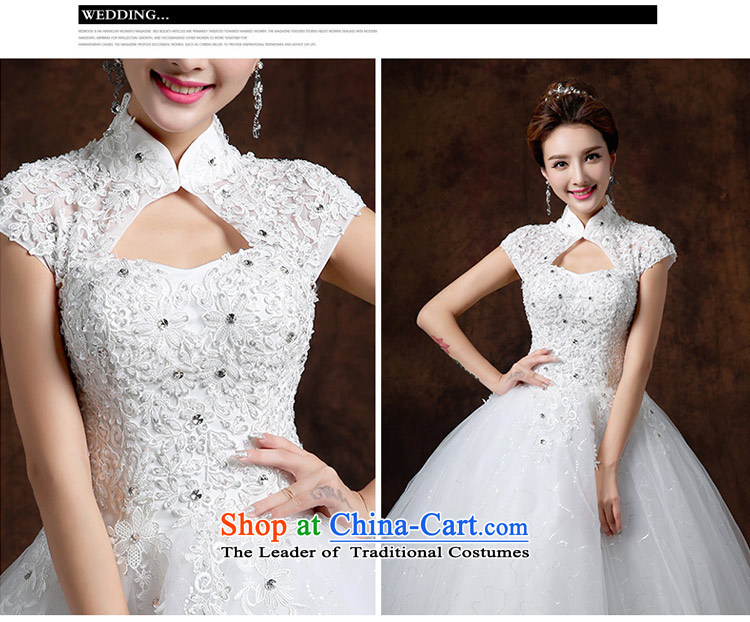 Jiang wedding dresses seal 2015 winter new Korean marriages wedding dresses white lace package shoulder straps for larger to align the princess bon bon skirt thin white M Sau San video picture, prices, brand platters! The elections are supplied in the national character of distribution, so action, buy now enjoy more preferential! As soon as possible.
