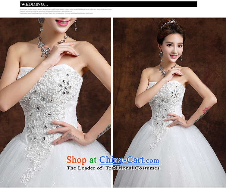Seal Jiang wedding dresses winter wedding dress Korean bridal fashion and chest parquet drill large tail white lace wedding code strap Sau San video thin white 2m tail S picture, prices, brand platters! The elections are supplied in the national character of distribution, so action, buy now enjoy more preferential! As soon as possible.