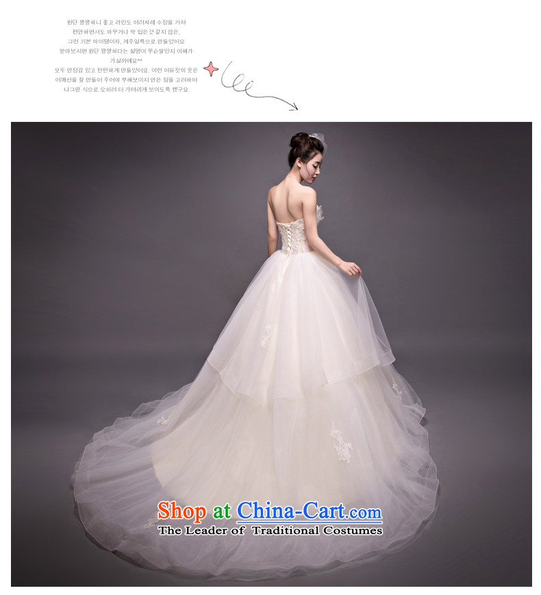 Champagne color tail wedding Korean anointed chest water drilling wedding dress stylish out of Sau San champagne color XL Photo, prices, brand platters! The elections are supplied in the national character of distribution, so action, buy now enjoy more preferential! As soon as possible.