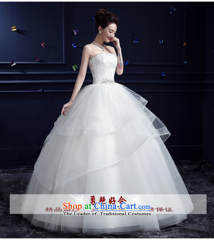 Yong-yeon and wedding dresses new 2015 autumn and winter marriages large stylish and chest straps to Korea with minimalist white XL Photo, prices, brand platters! The elections are supplied in the national character of distribution, so action, buy now enjoy more preferential! As soon as possible.