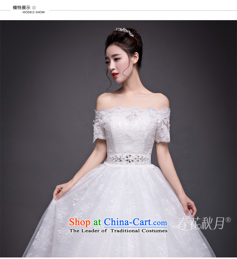 Winter, wedding a field to align the shoulder Korean skirt wedding fashion bride diamond jewelry out of Sau San yarn White M picture, prices, brand platters! The elections are supplied in the national character of distribution, so action, buy now enjoy more preferential! As soon as possible.