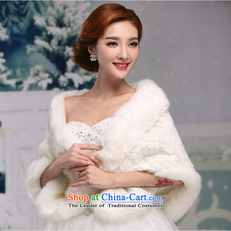 Pure Love bamboo yarn, widen the intensity of 2015 winter wedding shawl marriage shawl thick hair shawl Korean bridal shawl warm jackets with sleeve shawl shawl, purely will love bamboo yarn , , , shopping on the Internet