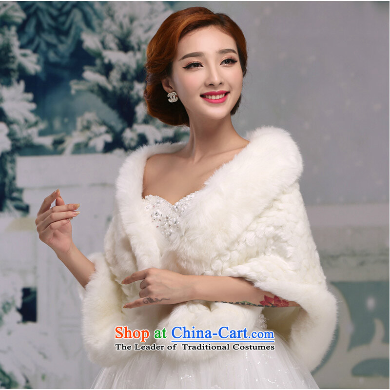 Pure Love bamboo yarn, widen the intensity of 2015 winter wedding shawl marriage shawl thick hair shawl Korean bridal shawl warm jackets with sleeve shawl shawl, purely will love bamboo yarn , , , shopping on the Internet