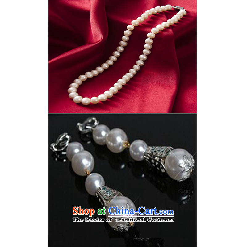 Pearl earrings with water drilling pearl necklaces chinese president ear ornaments marriage necklace cheongsam dress accessories red picture, prices, brand platters! The elections are supplied in the national character of distribution, so action, buy now enjoy more preferential! As soon as possible.