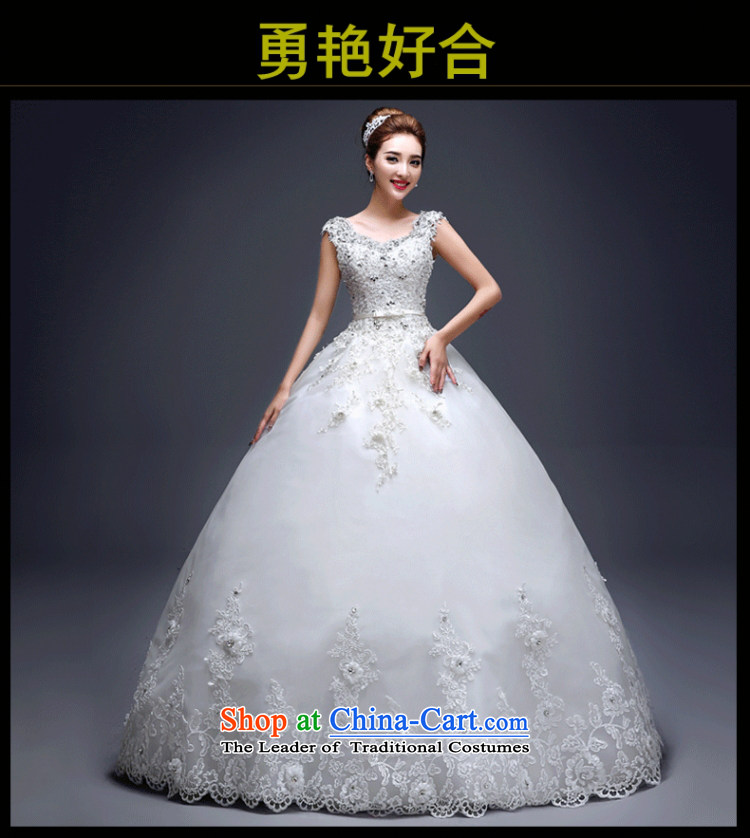 Yong-yeon and autumn and winter shoulders wedding dresses new 2015 Summer large Korean diamond minimalist to align the Sau San marriages as the size of the White not returning the picture, prices, brand platters! The elections are supplied in the national character of distribution, so action, buy now enjoy more preferential! As soon as possible.