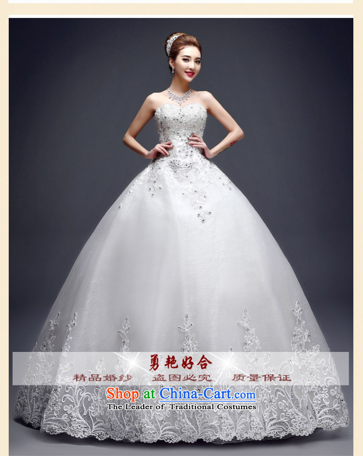 Yong-yeon and wipe the chest wedding dresses of autumn and winter 2015 new Korean version of large code graphics thin lace align marriages to make no size white returning picture, prices, brand platters! The elections are supplied in the national character of distribution, so action, buy now enjoy more preferential! As soon as possible.