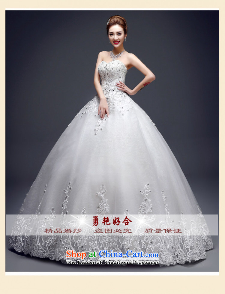 Yong-yeon and wipe the chest wedding dresses of autumn and winter 2015 new Korean version of large code graphics thin lace align marriages to make no size white returning picture, prices, brand platters! The elections are supplied in the national character of distribution, so action, buy now enjoy more preferential! As soon as possible.