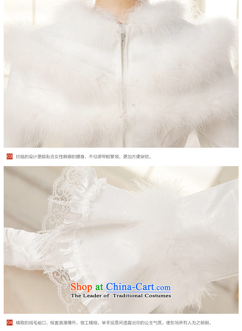 Qing Hua 2015 winter new yarn long-sleeved folder cotton version won thin bride wedding dresses Da Fung ethnic White XXL picture, prices, brand platters! The elections are supplied in the national character of distribution, so action, buy now enjoy more preferential! As soon as possible.