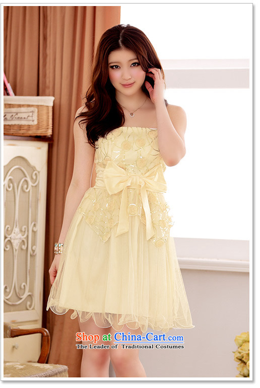 Of the 2015 Korean glued to the new women's short of married women wedding flower gauze yarn princess bow ties to host dress dresses 3874 pink XXL picture, prices, brand platters! The elections are supplied in the national character of distribution, so action, buy now enjoy more preferential! As soon as possible.