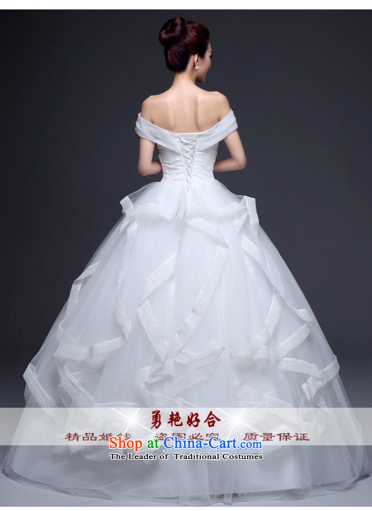 Yong-yeon and autumn and winter 2015 Summer wedding dresses new stylish Korean version of the word to align the shoulder minimalist marriages bon bon skirt White XL Photo, prices, brand platters! The elections are supplied in the national character of distribution, so action, buy now enjoy more preferential! As soon as possible.