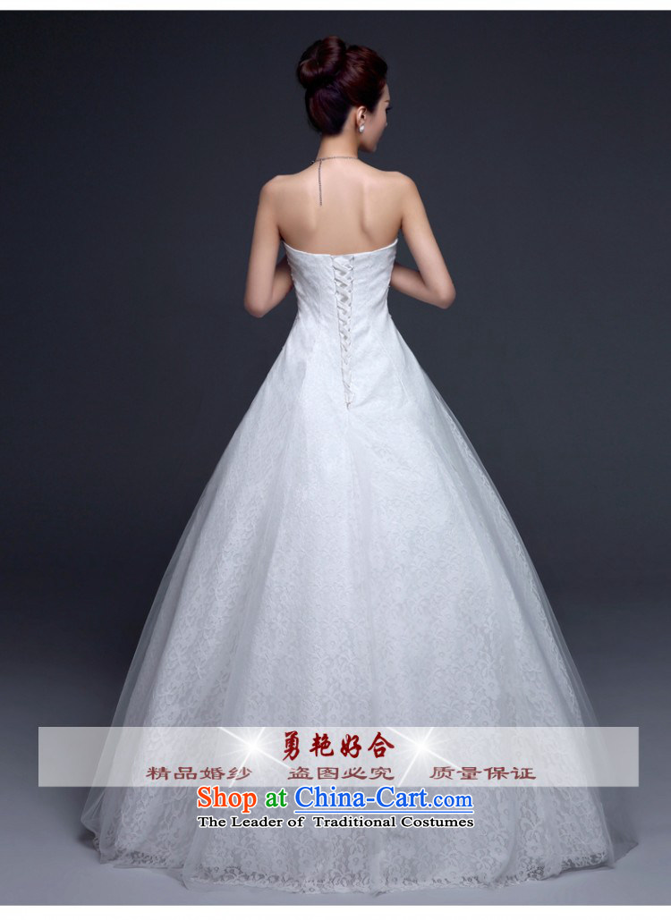 Yong-yeon and autumn and winter wedding dresses new stylish marriages and 2015 chest lace straps to align the White XXL pictures, Sau San price, brand platters! The elections are supplied in the national character of distribution, so action, buy now enjoy more preferential! As soon as possible.