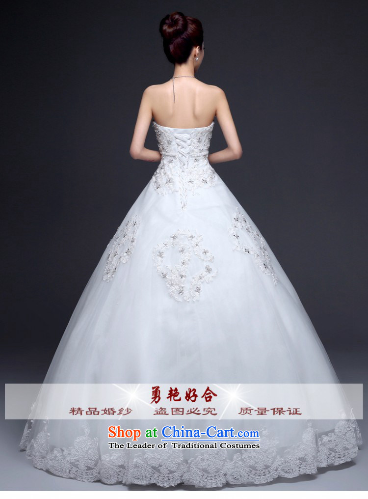 Yong-yeon and autumn and winter wedding dresses new stylish marriages and 2015 chest lace straps to align the White XXL pictures, Sau San price, brand platters! The elections are supplied in the national character of distribution, so action, buy now enjoy more preferential! As soon as possible.